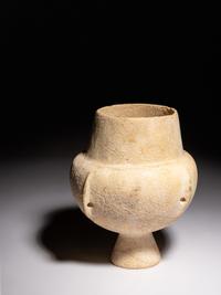 A Cycladic Marble Kandila