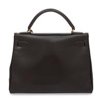 Hermès, Kelly 32 in Ebene Box Leather
