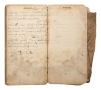[CIVIL WAR]. Small archive associated with Private Elijah N. Howard, Co. I, 42nd Pennsylvania Infantry, the "Bucktails," incl. 1862 diary and CDV.