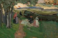 Paysage (Moret) , 1901