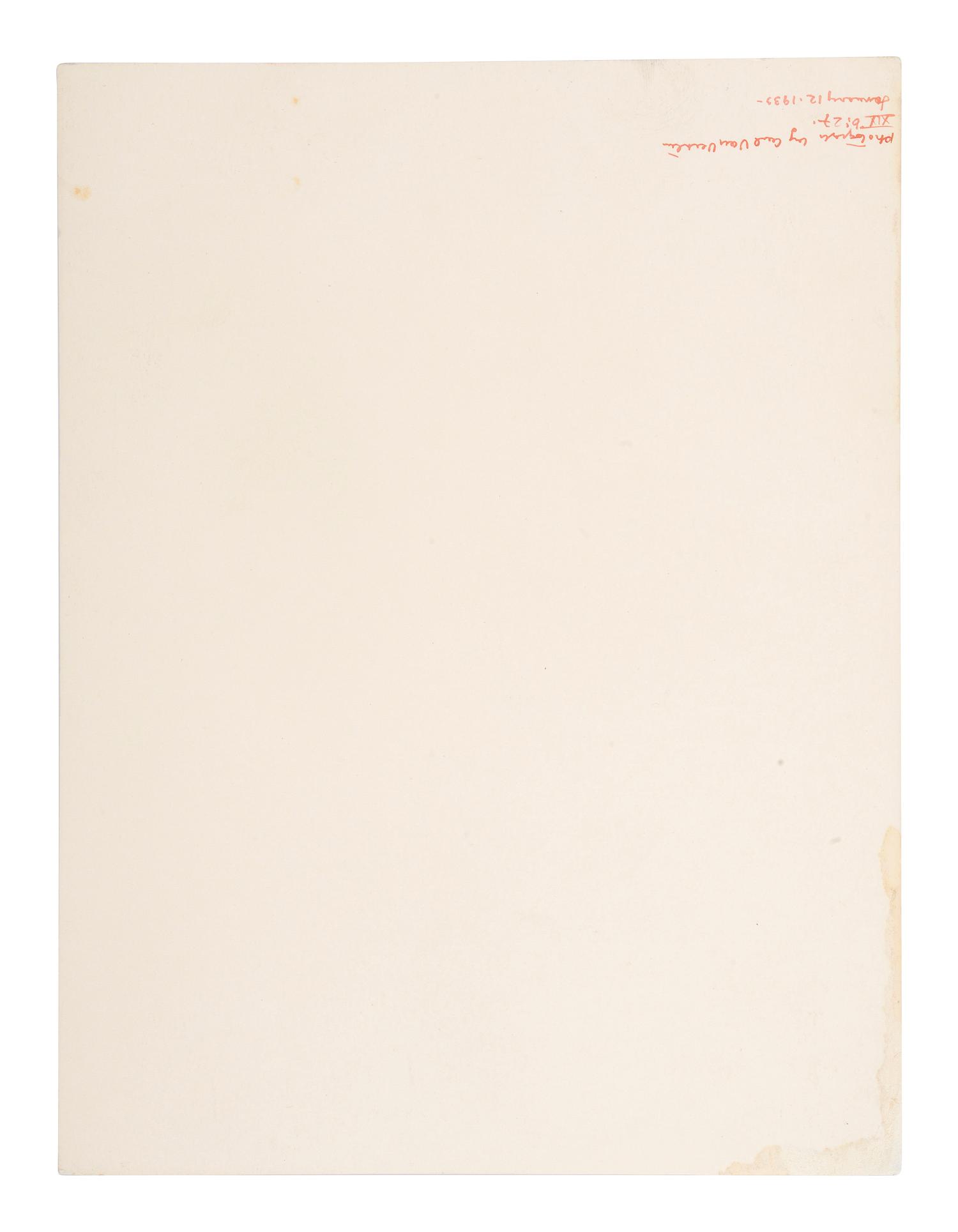 [PHOTOGRAPHY]. VAN VECHTEN, Carl (1880-1964), photographer. Portrait of Cab Calloway. 1933.