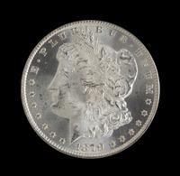 A United States 1879-O Morgan Silver Dollar Coin