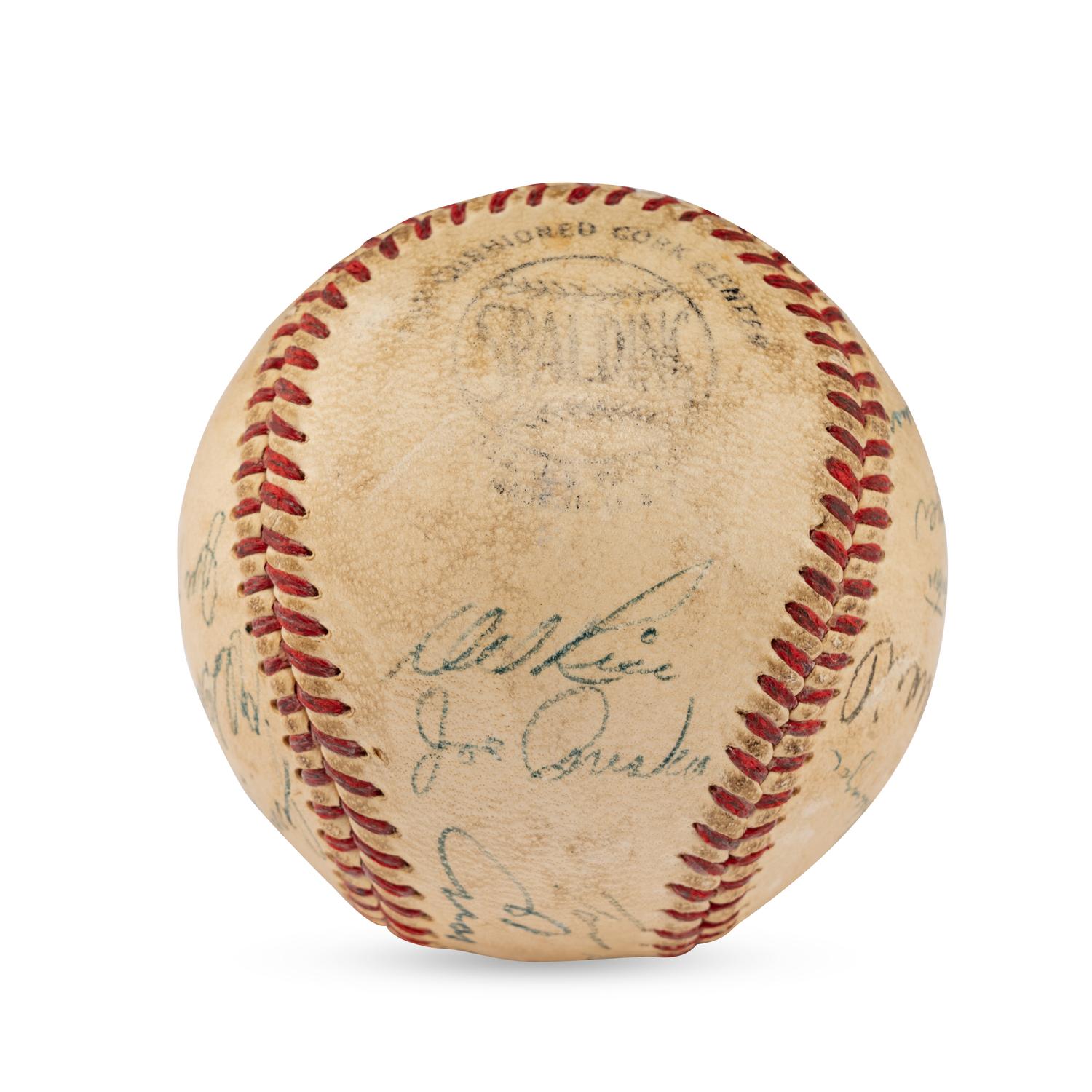 A 1951 St. Louis Cardinals Team Signed Autograph Baseball