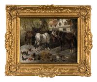 Plough Horses at Rest, 1846