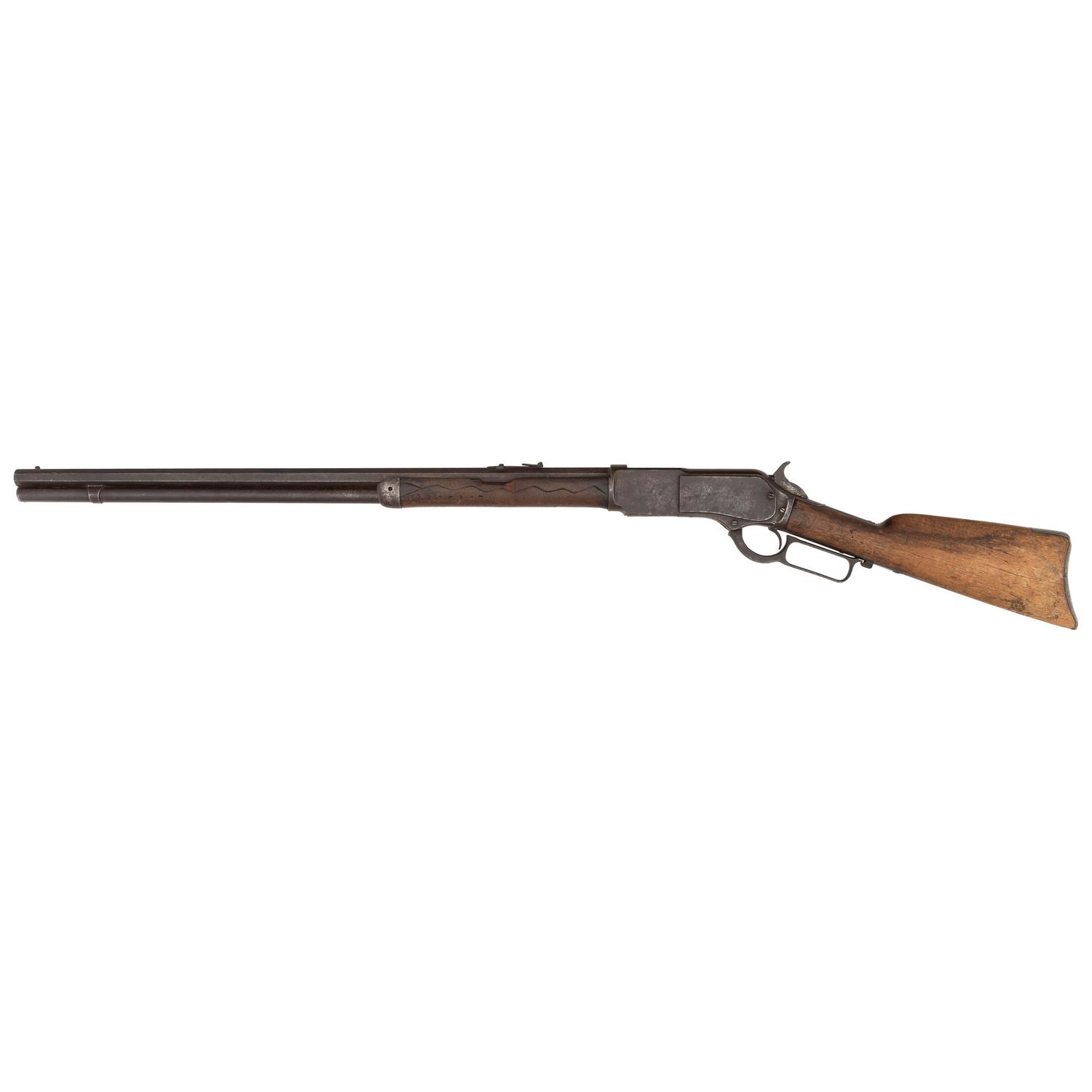3rd Model Winchester 1876 Rifle Collected on the Standing Rock Reservation