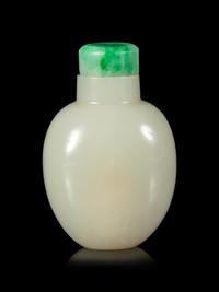 A White Jade Snuff Bottle