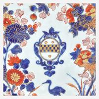A Chinese Export Porcelain Armorial Charger circa 1703-1705