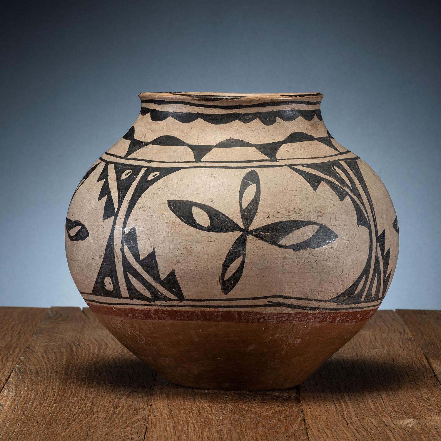San Ildefonso Pottery Jar