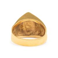 Diamond and Yellow Gold Ring