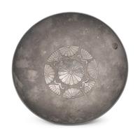 A Japanese Silver Footed Bowl