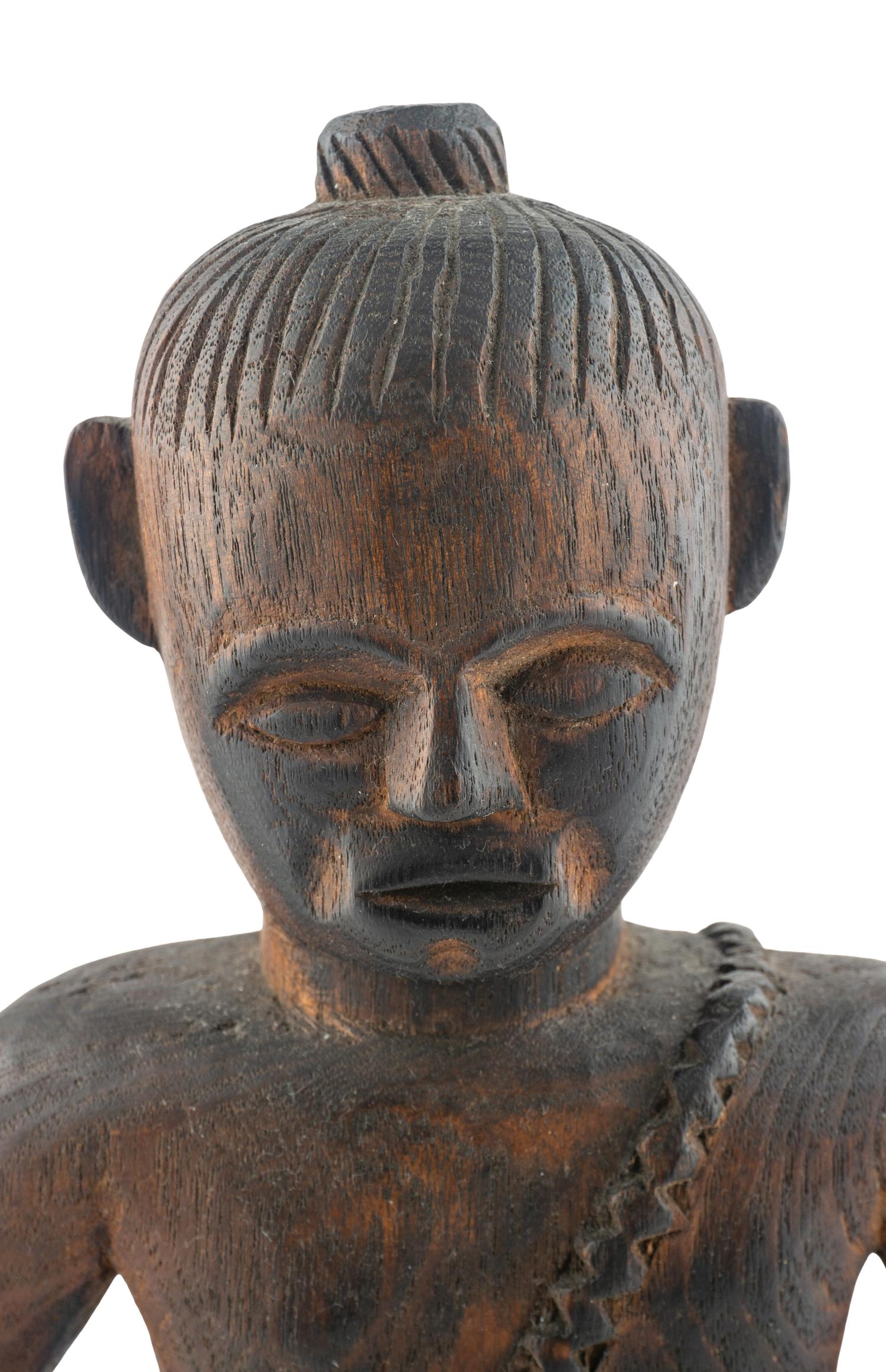 A Group of African Carved Figures