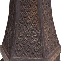 A Lamp Post from the World's Columbian Exposition 25" W x 25" D x 255" H — United States, Circa 1893
