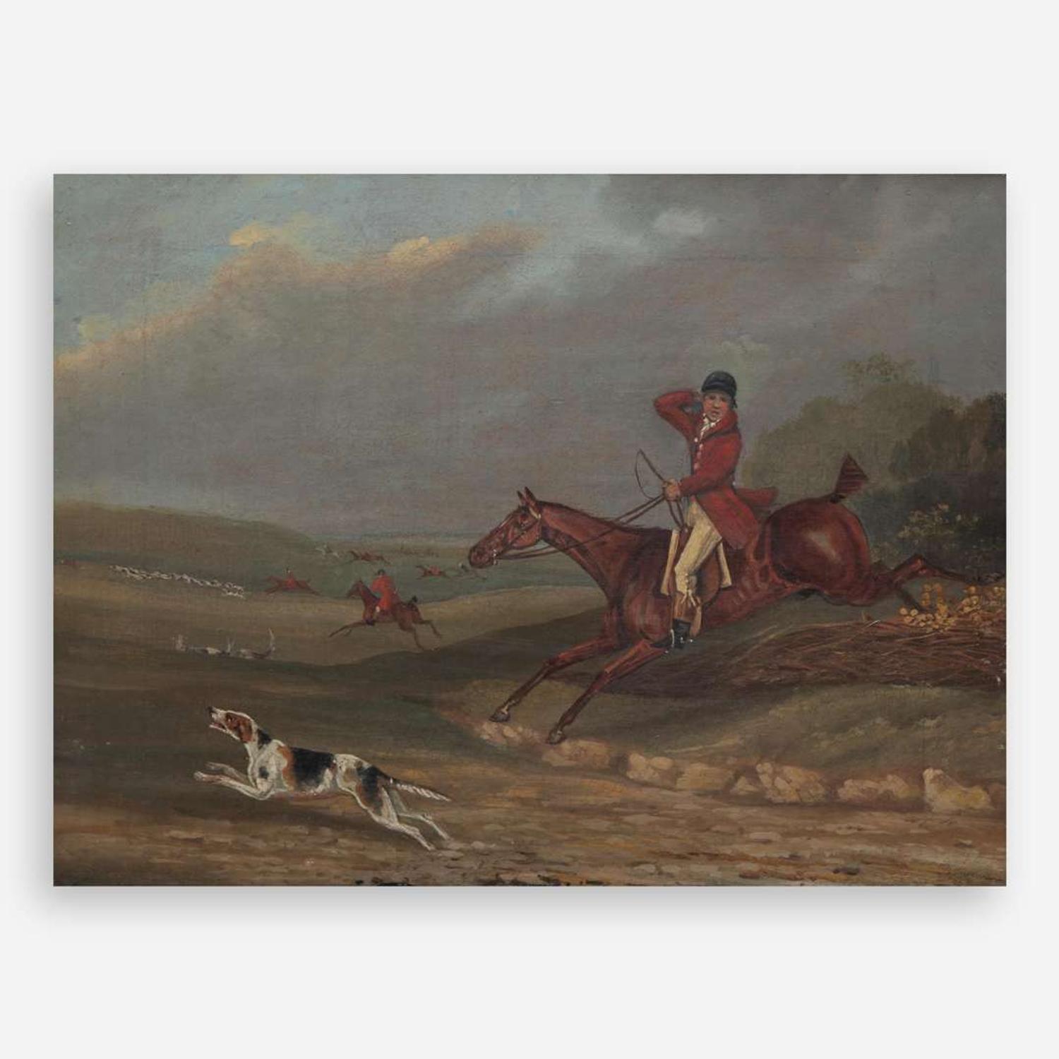Attributed to Samuel Henry Alken (British, 1810–1894) Well Over