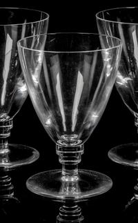 A Collection of St. Louis Glass Stemware