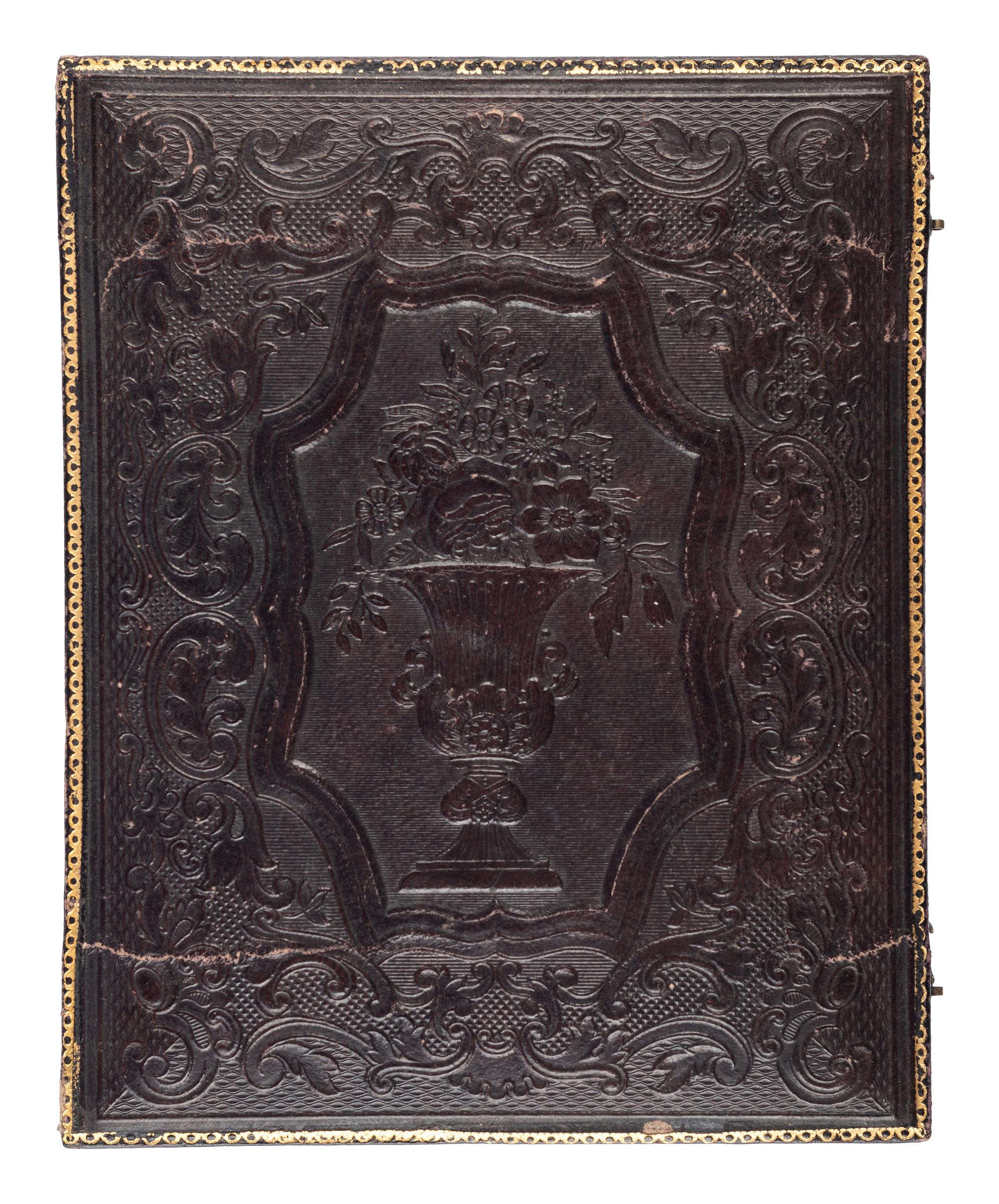 [CIVIL WAR] -- [CUSHMAN, Pauline (1833-1893)]. GERMON, Washington L. (1823-1877), photographer. Half plate daguerreotype of Pauline Cushman. Philadelphia, PA: 1859-1860.