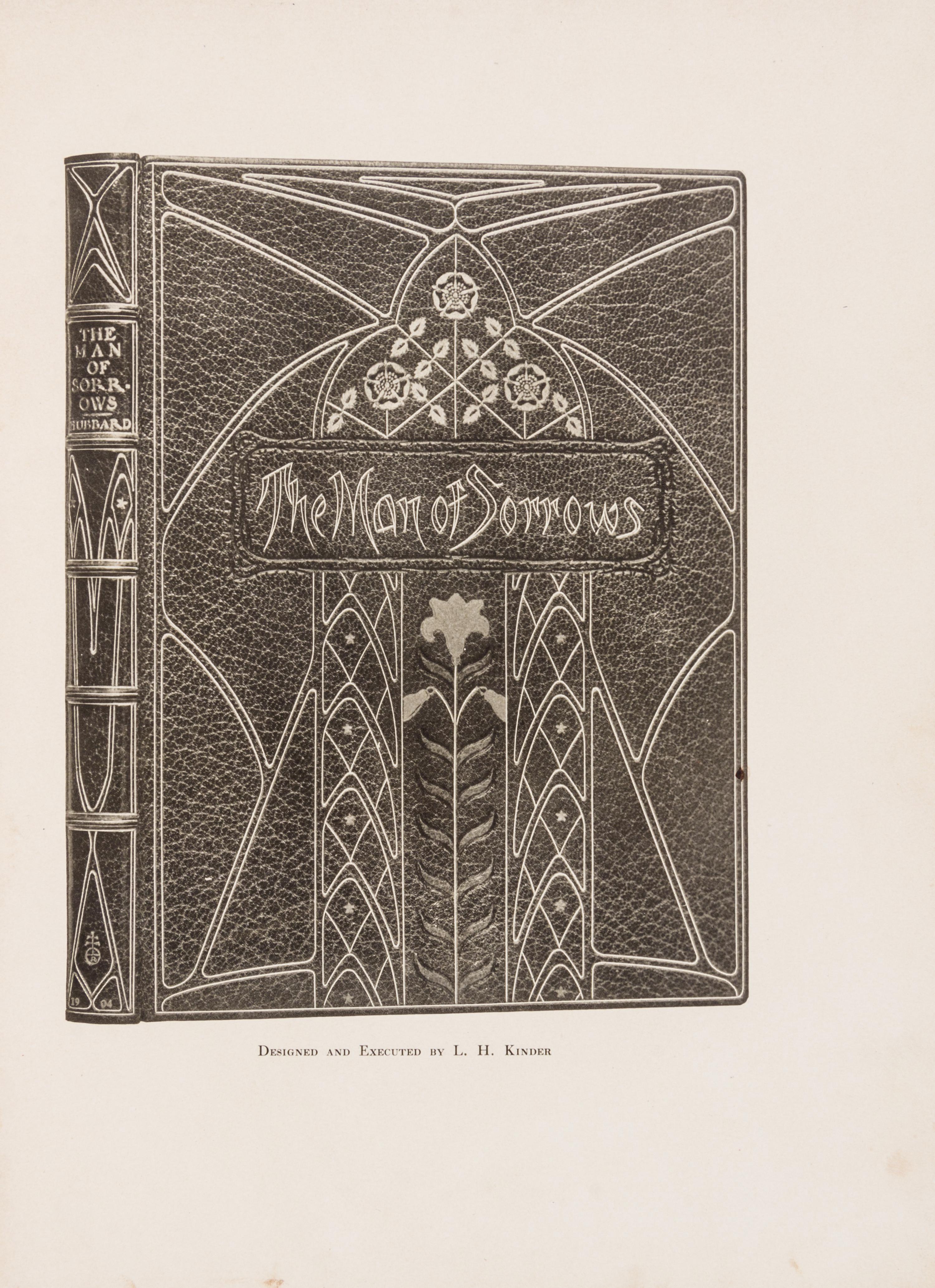 (BOOK BINDING) KINDER, LOUIS H. Formulas for Bookbinders. Roycroft, 1905. Limited, signed.
