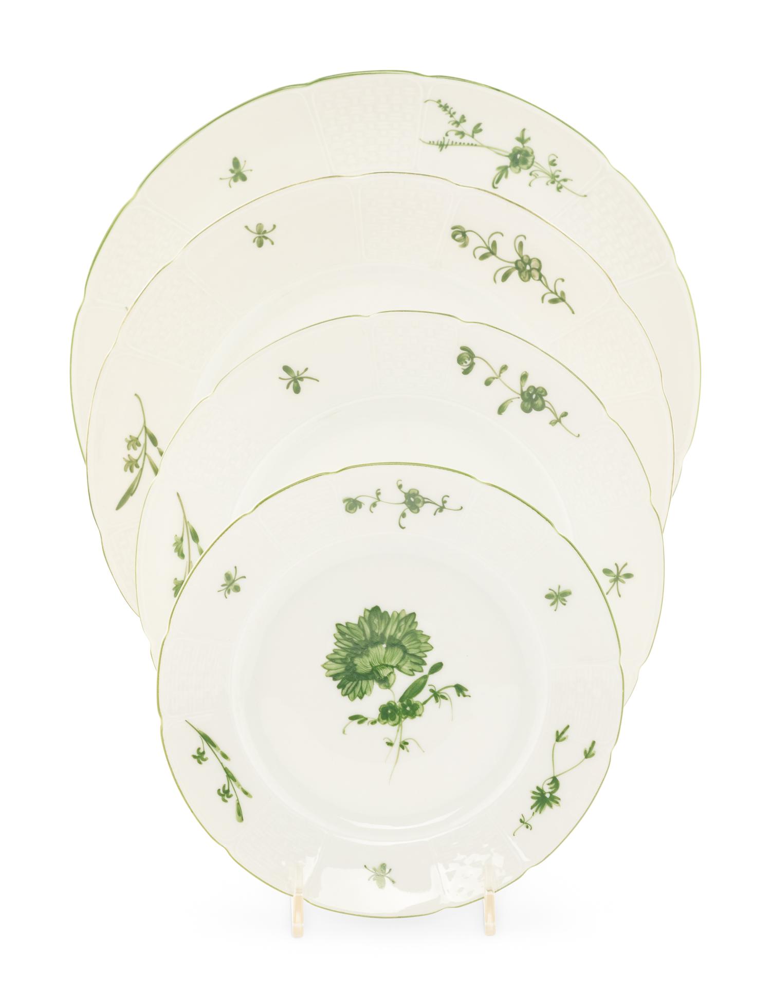 A French Porcelain Dinner Service