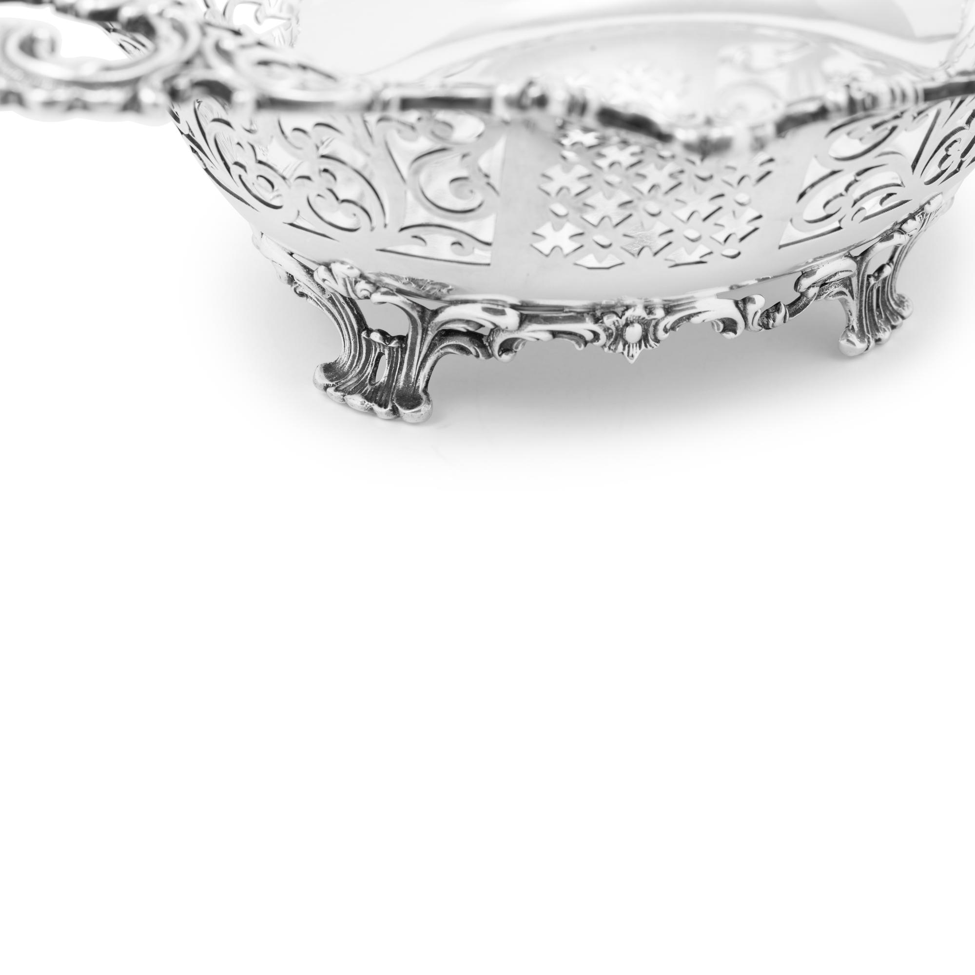 An American Silver Centerpiece Basket