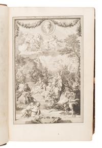 Ovid (46 BCE-17/18 CE). Ovid's Metamorphoses, in Latin and English . Translated into English by Dryden, Addison, Pope, Gay, and other “eminent hands”. Amsterdam: for Wetsteins and Smith, 1732.