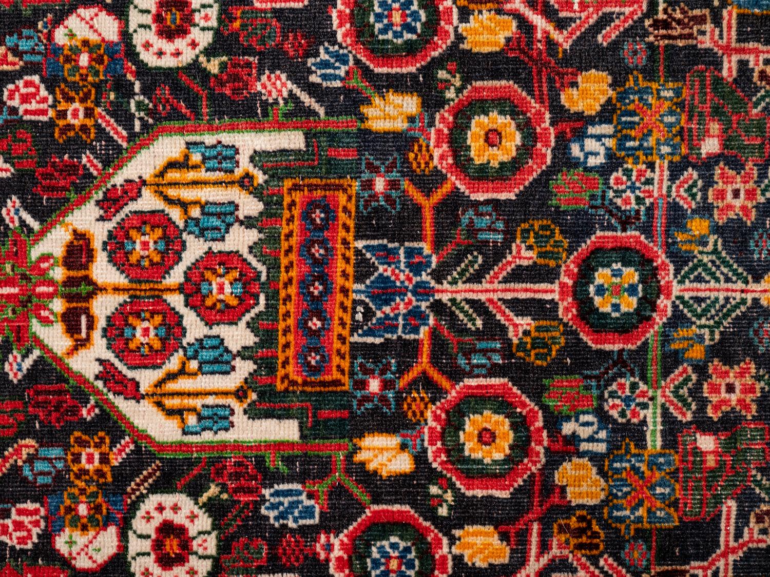 A Qashqai Wool Prayer Rug