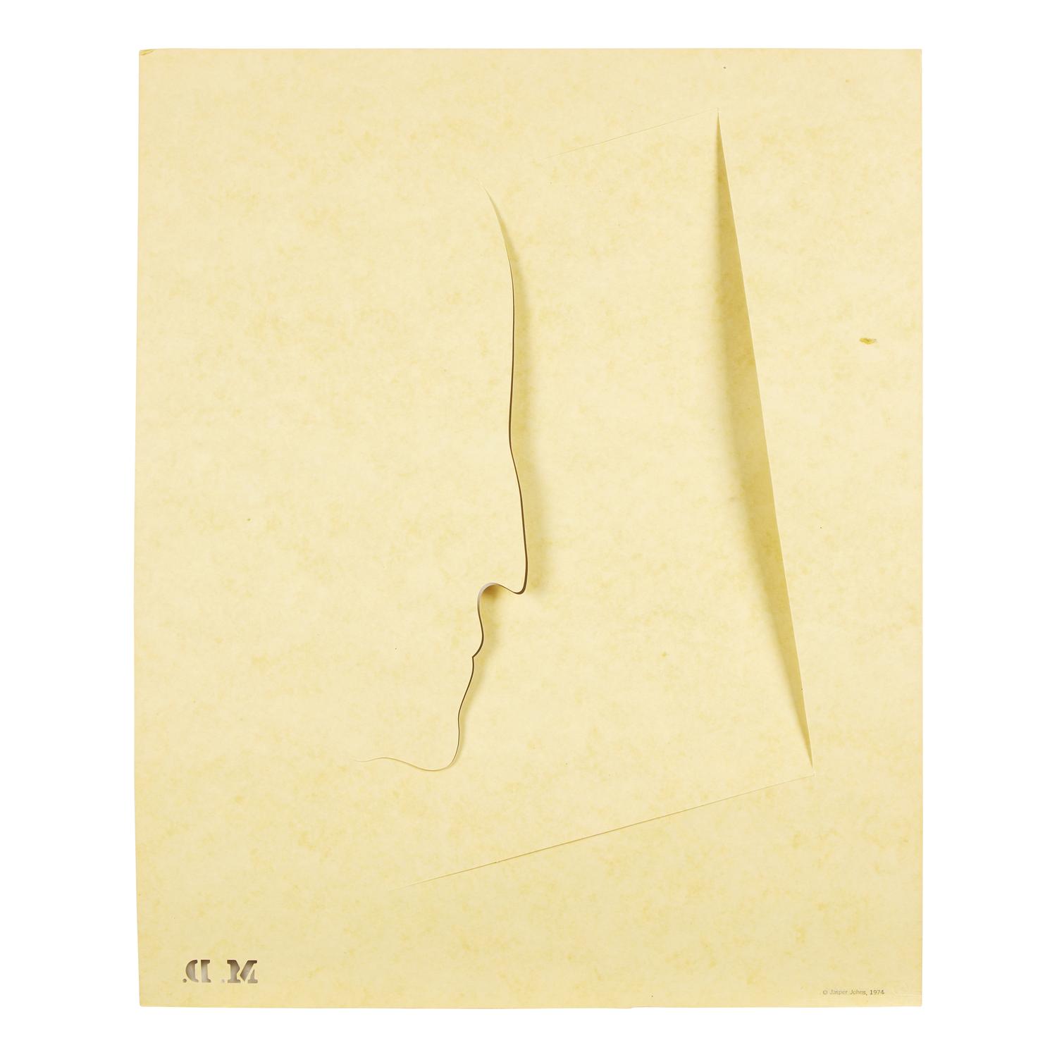 Jasper Johns (American, 1930) — M.D. (from Merce Cunningham ), 1974