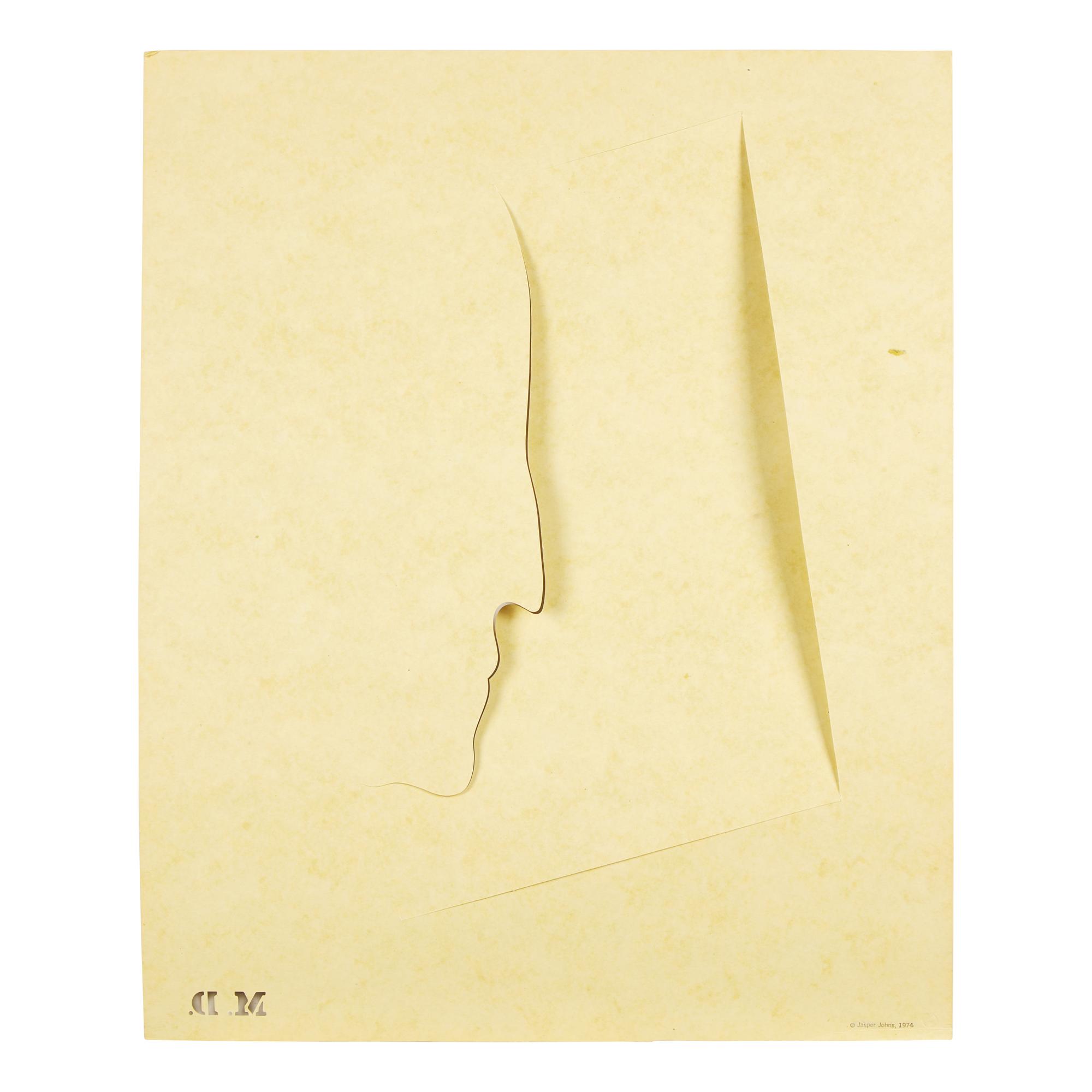 Jasper Johns (American, 1930) — M.D. (from Merce Cunningham ), 1974