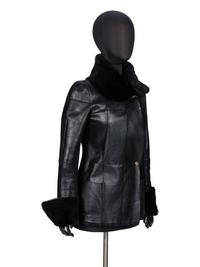 Chanel, Rabbit Fur & Leather Jacket