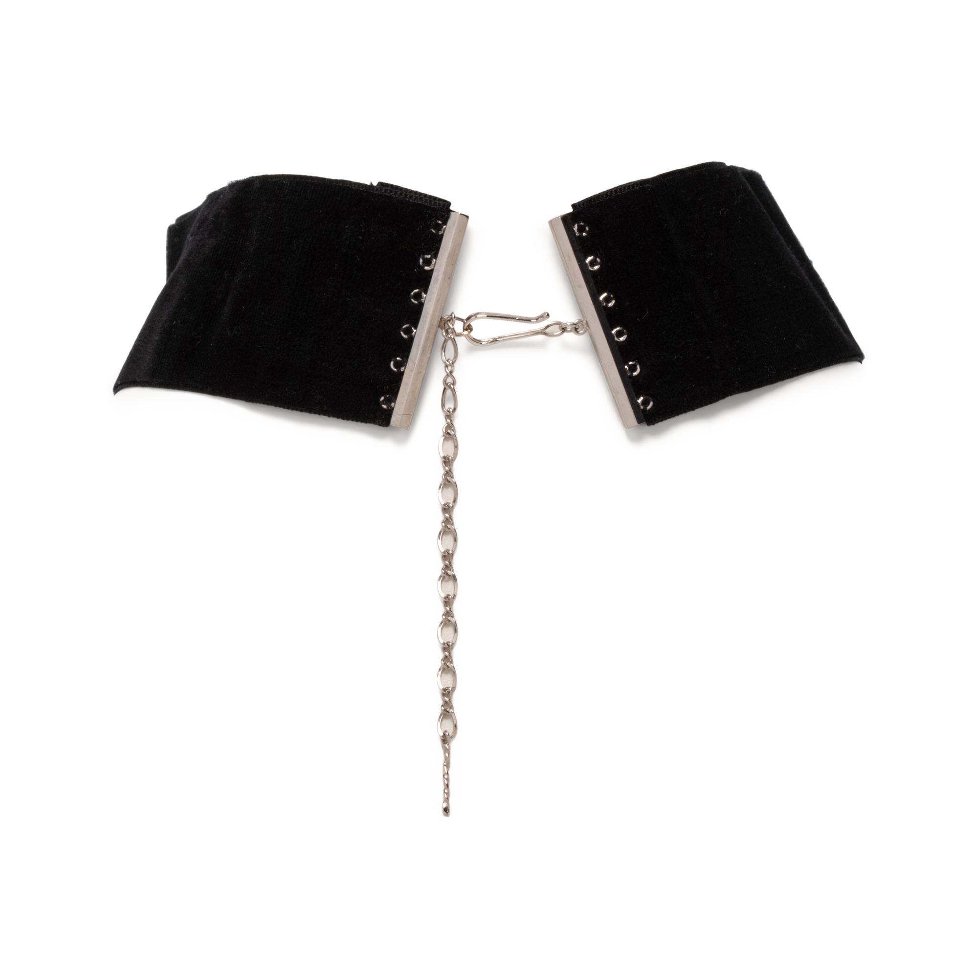 DIAMOND BOW CHOKER NECKLACE