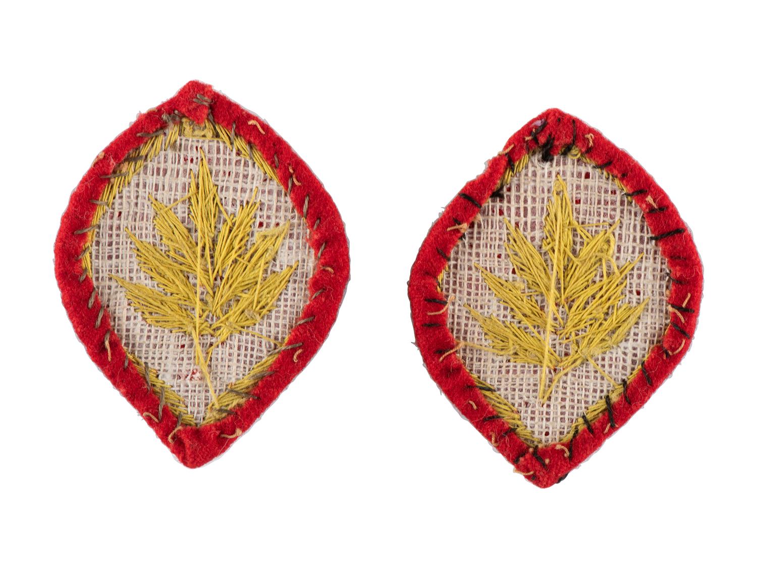 [CIVIL WAR]. Late-war artillery major insignia.