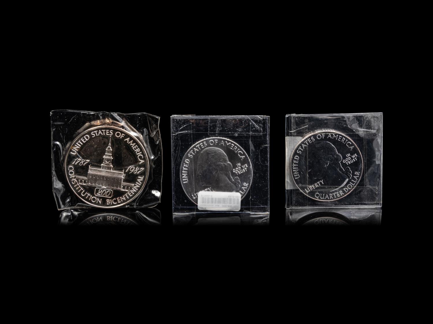 [PRIVATE ISSUE] A Collection of Six Large-Size Silver Rounds