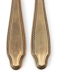An American 14K Gold Mounted Dresser Set