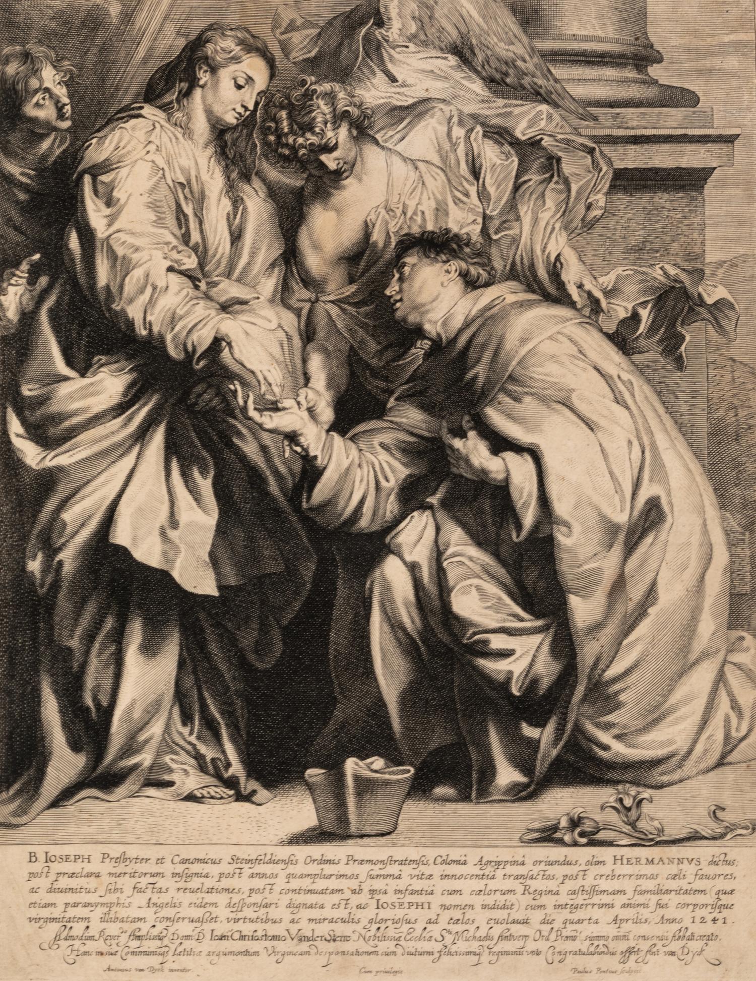 A Group of Works by Various Artists, , A group of 4 works: Titian and His Mistress by Sir Anthony Van Dyck (Flemish, 1599-1641), Jesus