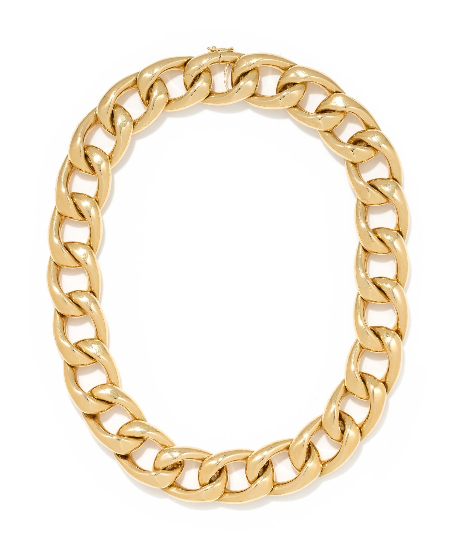 YELLOW GOLD NECKLACE