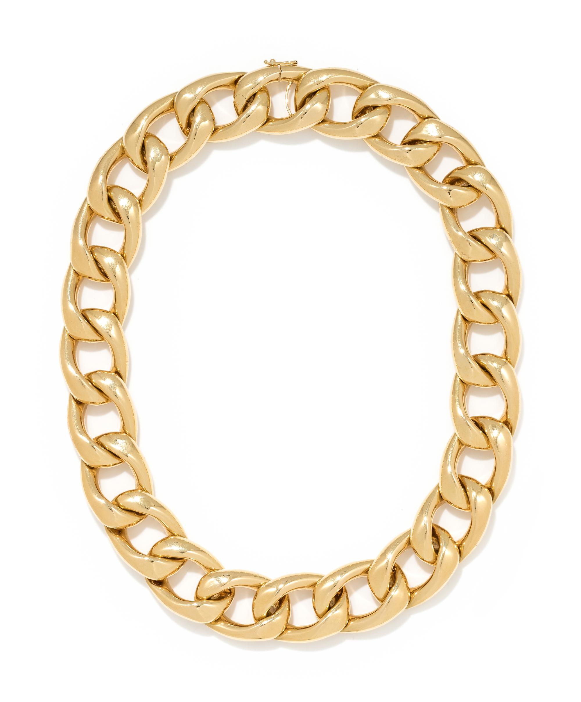 YELLOW GOLD NECKLACE