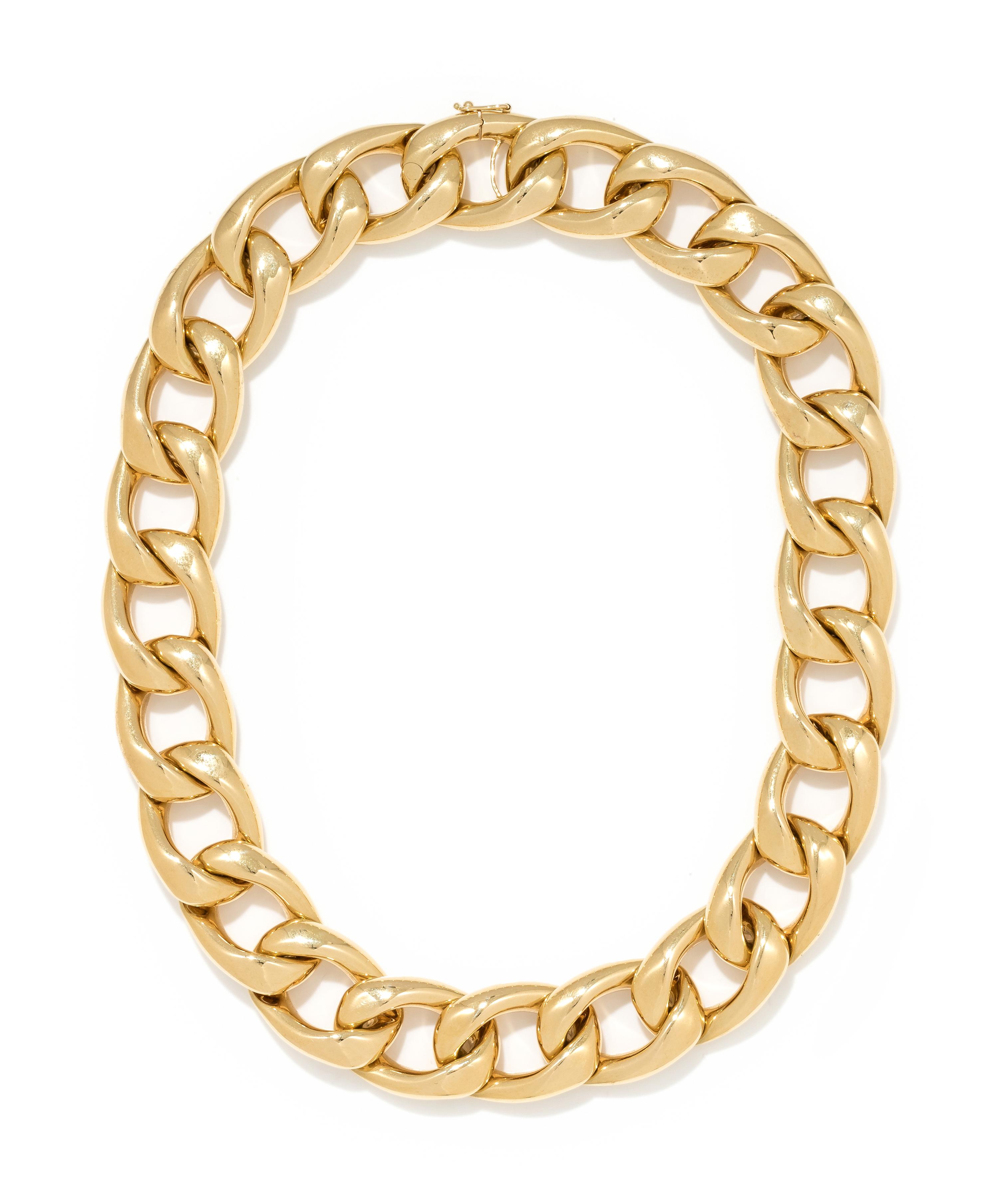 YELLOW GOLD NECKLACE