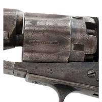 Gettysburg Used and Published Colt Model 1862 Police Revolver Inscribed to A.W. Tebbets by the Boston Printers