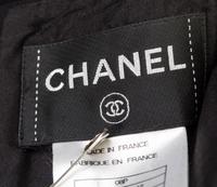 A Chanel Black Silk Dress, Size 40.