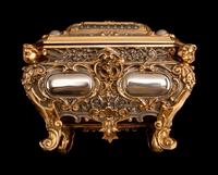 A French Gold and Silver Plated Music Box — 19th Century