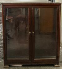 A Pair of Mahogany Bookcases Height 52 x width 46 1/2 x depth 14 inches. — 20TH CENTURY