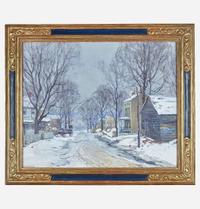 Edward Willis Redfield (American, 1869–1965) Country Road Winter
