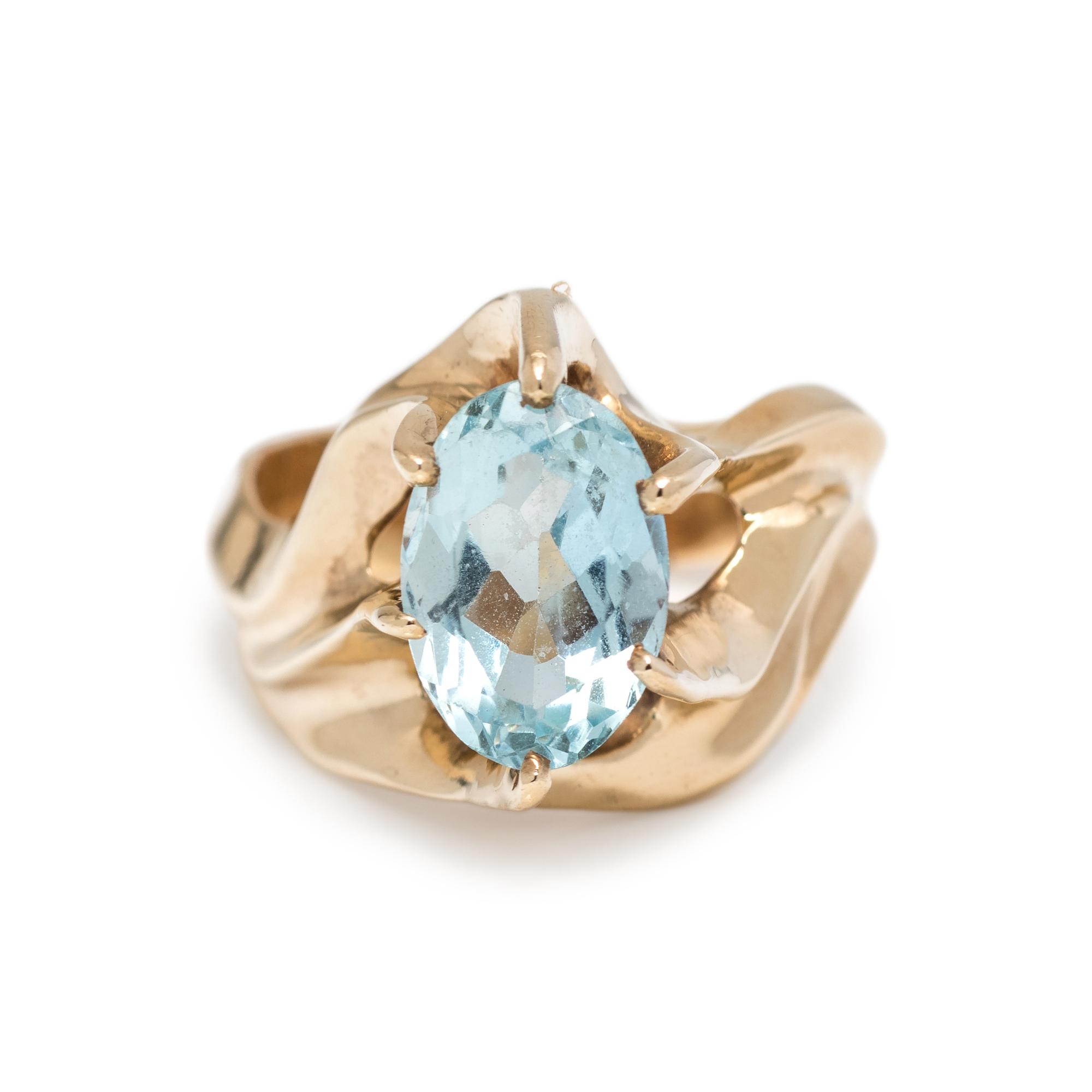 AQUAMARINE RING