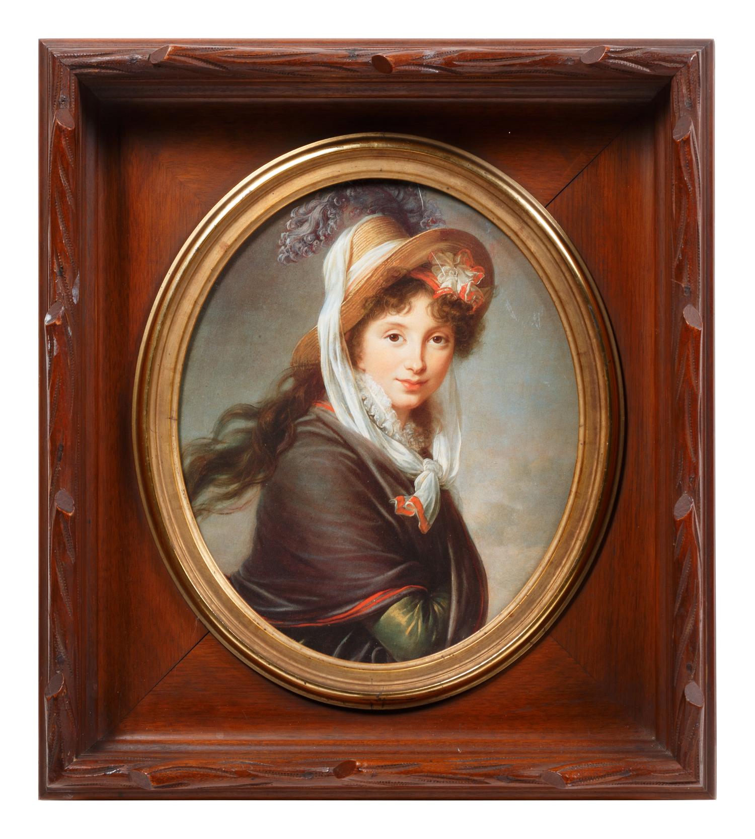 A Pair of Victorian Style Walnut Frames