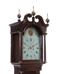A George III Oak Tall Case Clock