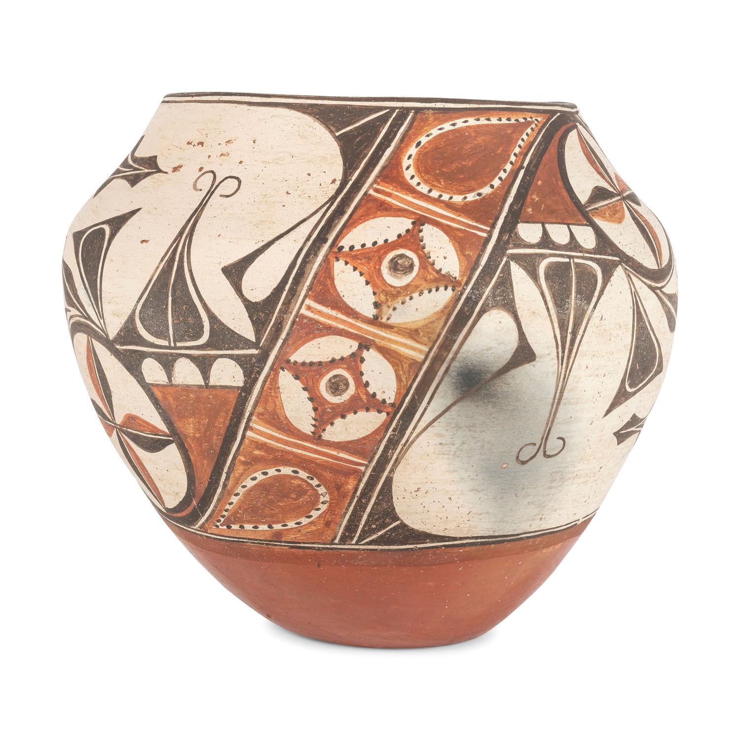 Zia Polychrome Pottery Jar