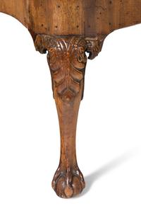 Four Queen Anne Shell Carved Mahogany Chairs