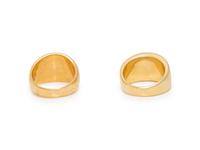 COLLECTION OF YELLOW GOLD AND MULTIGEM RINGS