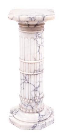 An Italian Alabaster Column Height 32 1/2 inches. — 19TH/20TH CENTURY