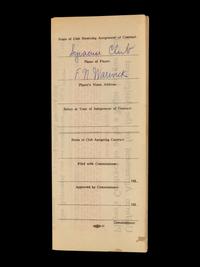 A Group of 15 1920s-30s St. Louis Cardinals Contract Agreements All Signed by Branch Rickey