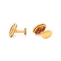 BVLGARI, US $1 LIBERTY COIN CUFFLINKS