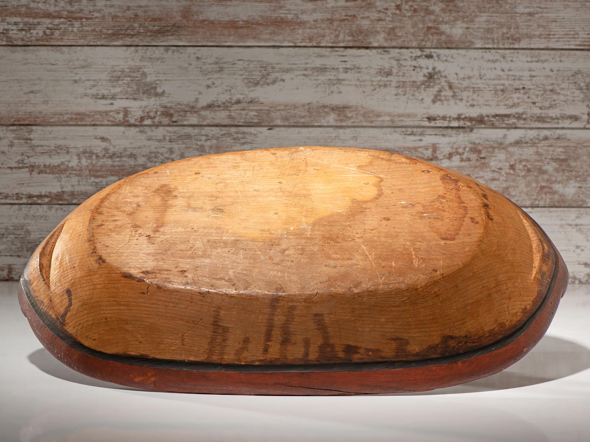 Yup'ik Painted Serving Bowl